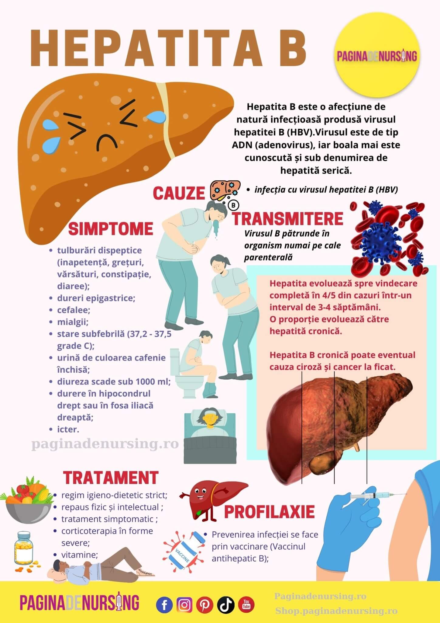 Hepatita B îngrijirea pacientului cu hepatita B Pagina de Nursing